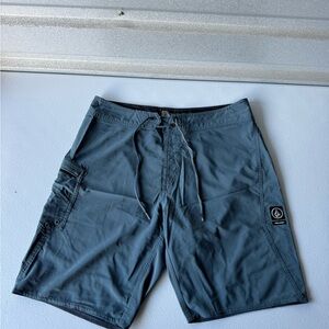 Volcom Blue Swim Board Shorts